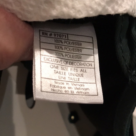 Michigan State Spartans Green and White cap.  New, adjustable closure, logo - Picture 8 of 8